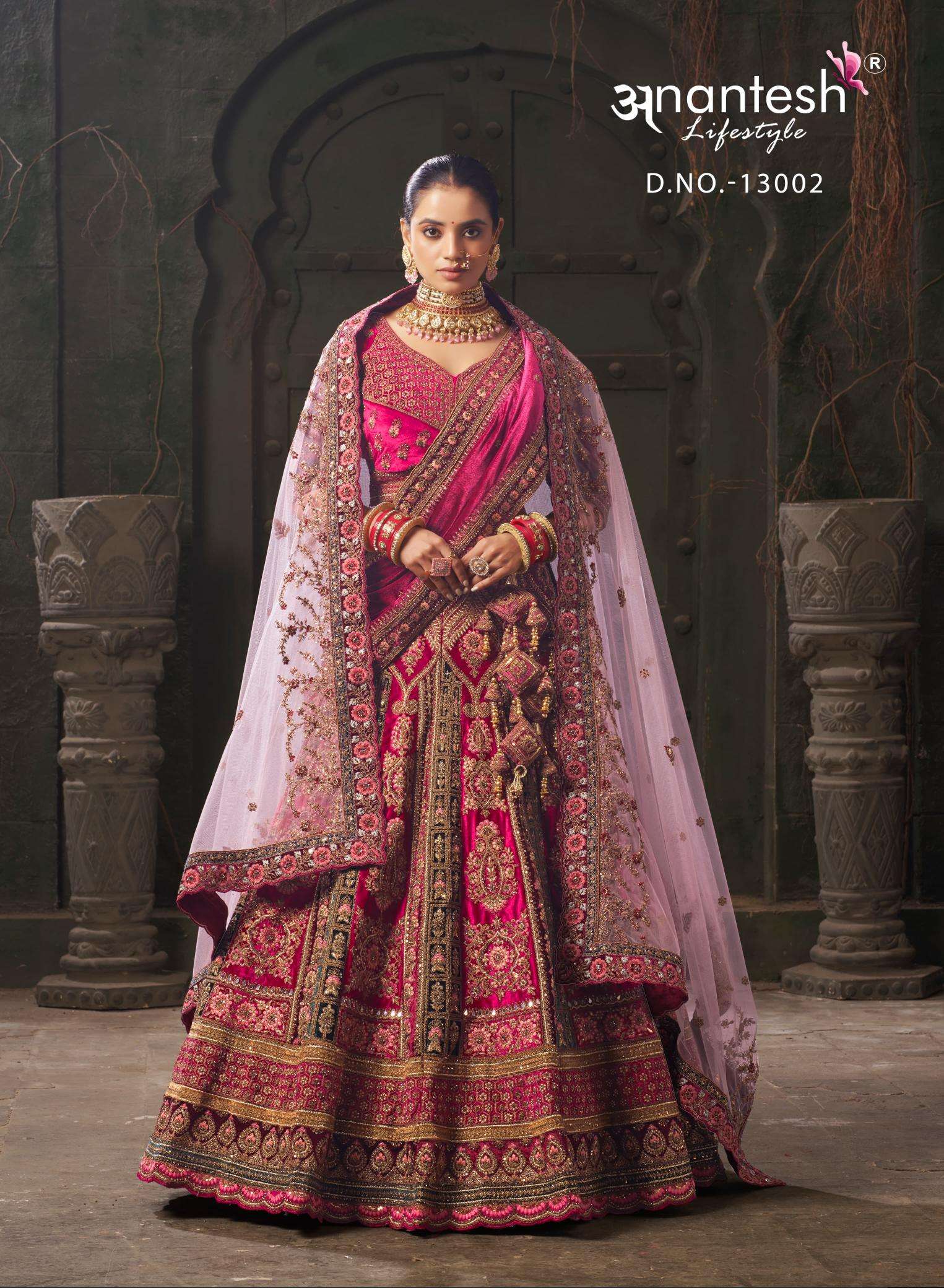 Anantesh Wedding Bride Vol 1 Designer bridal lehenga Choli surat gujarat