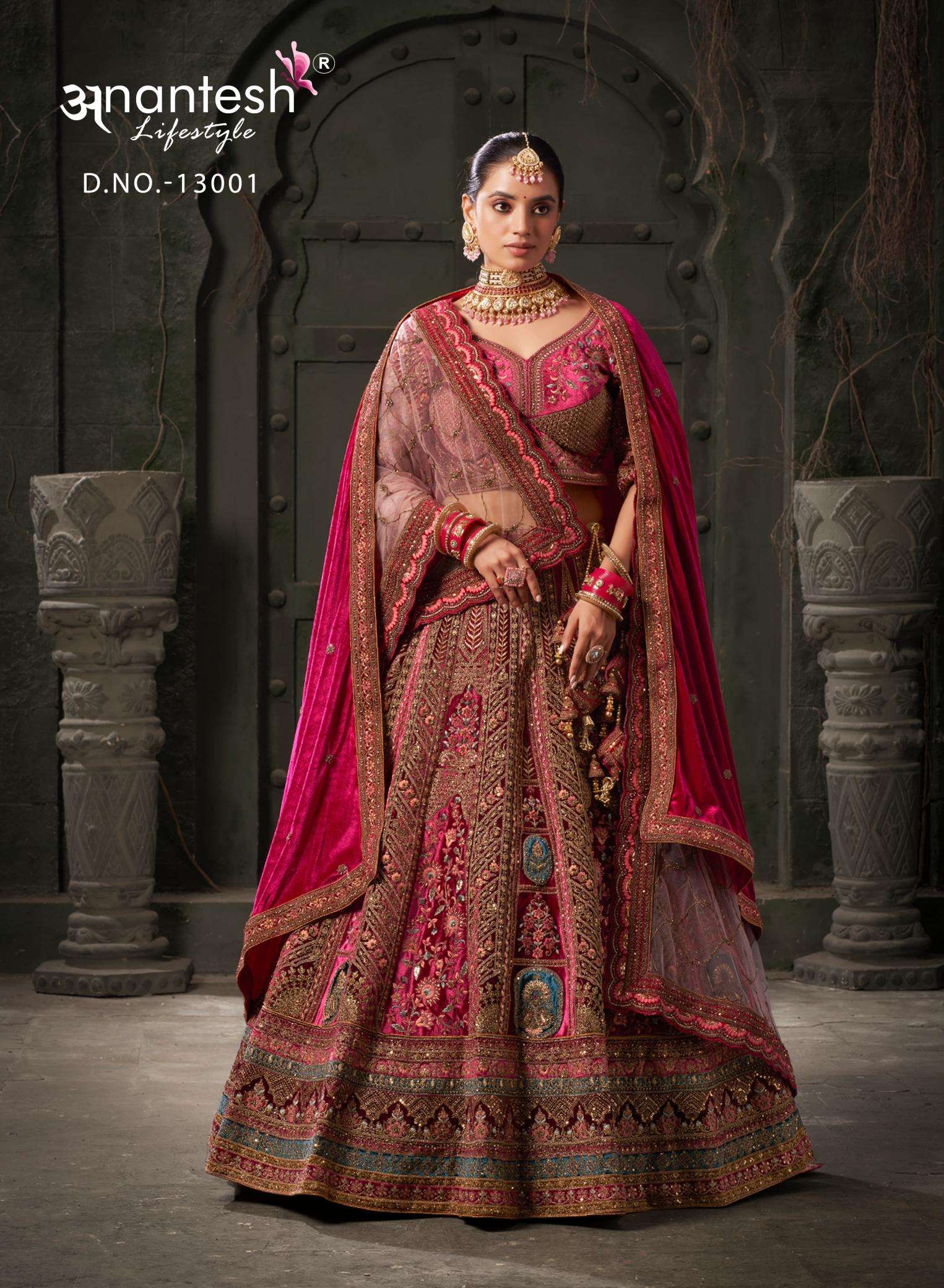 Anantesh Wedding Bride Vol 1 Designer bridal lehenga Choli surat gujarat