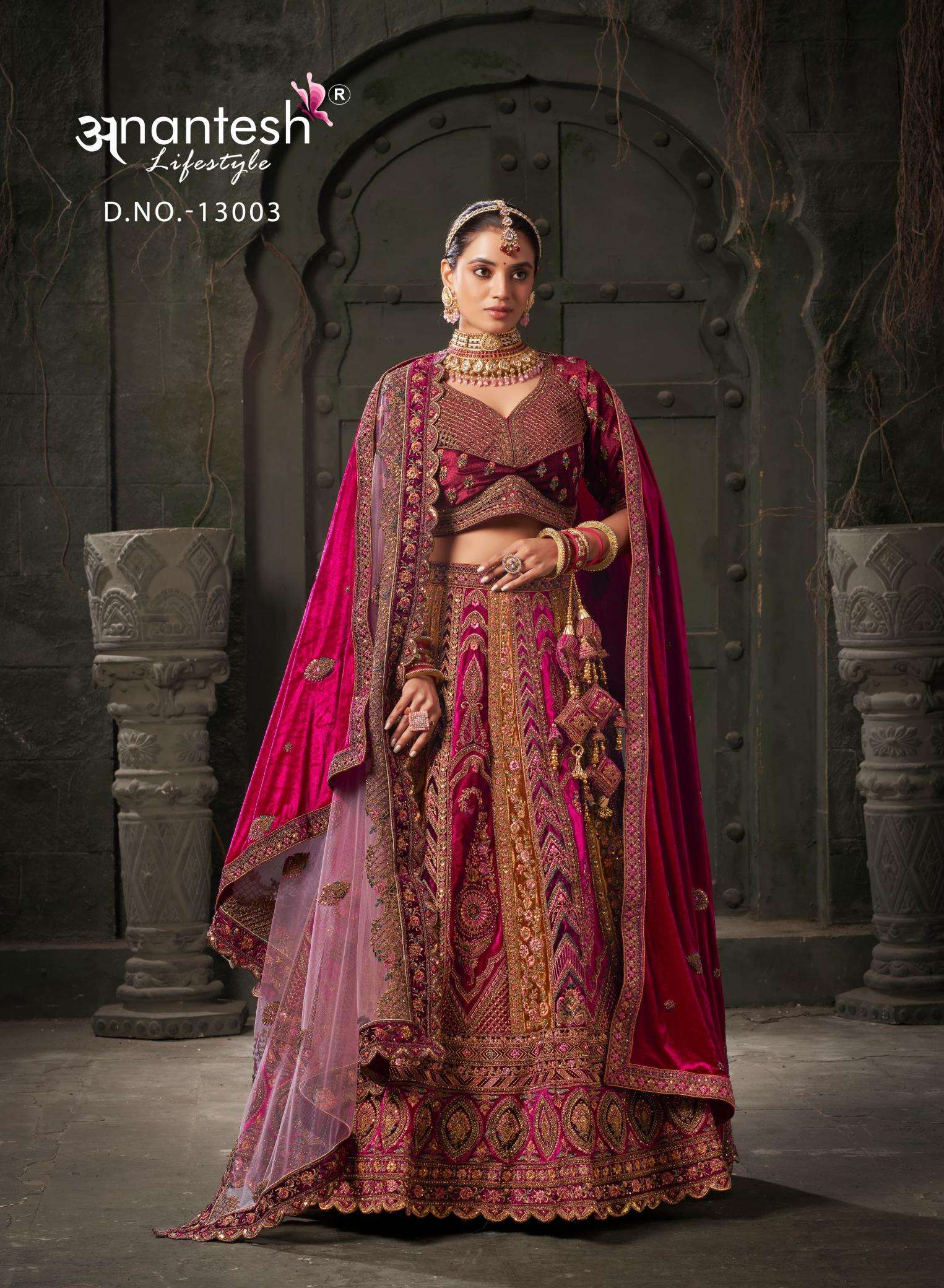 Anantesh Wedding Bride Vol 1 Designer bridal lehenga Choli surat gujarat