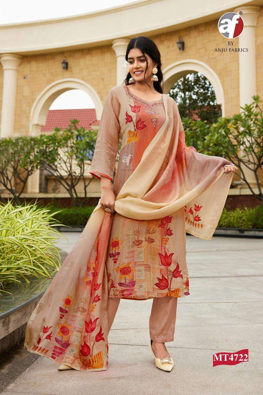 Anju Fabrics MT 4722 Latest Kurti designs Ahemdabad