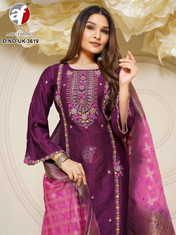 Anju Fabrics UK 3619 Printed Kurtis Ahemdabad