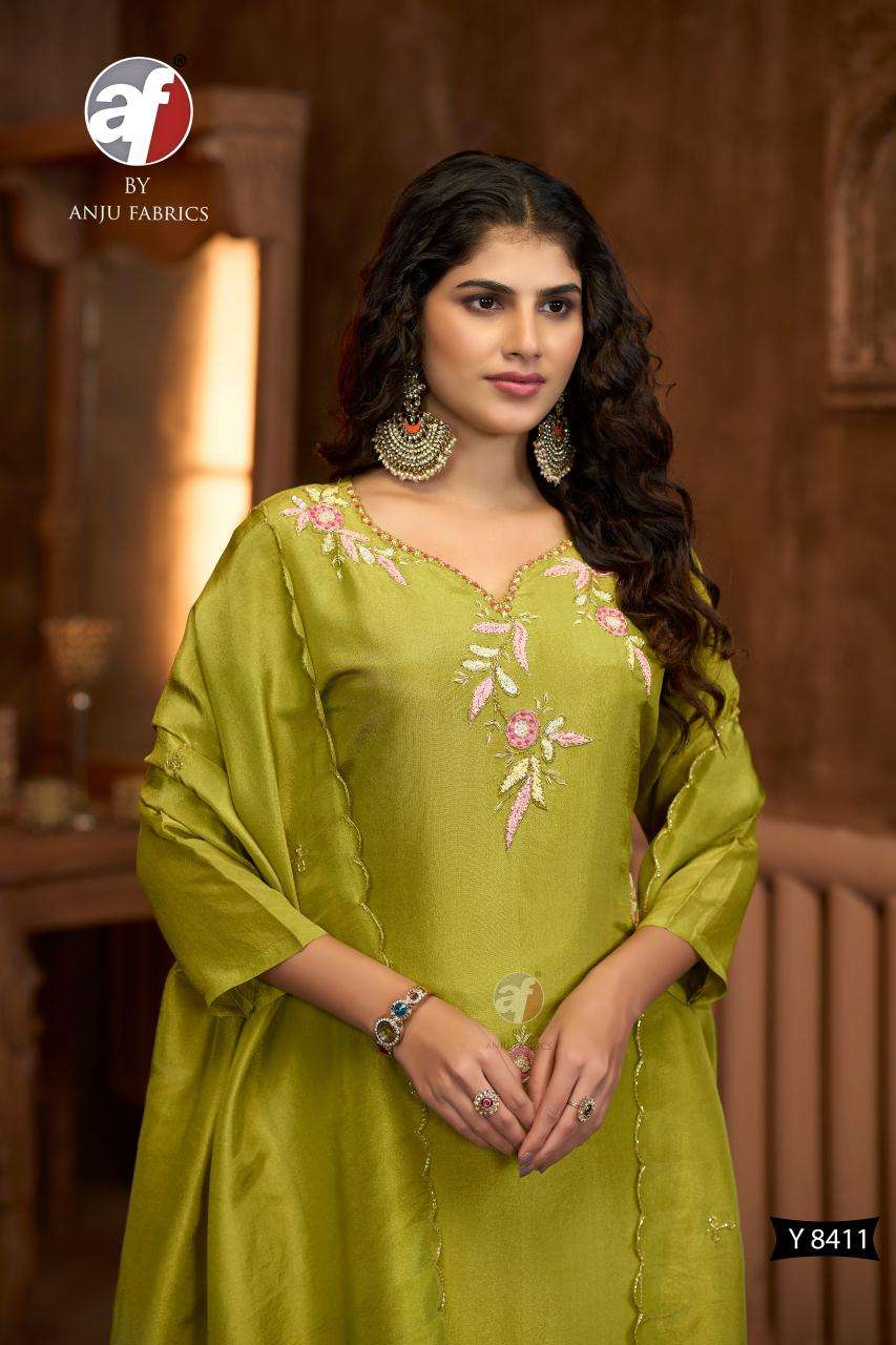 Anju Fabrics Y 8411 Kurti manufacturer in Ahemdabad