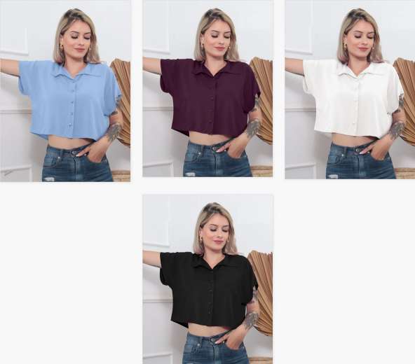 Artriddhs Emily 8601 Fancy Western Crop Top  catalog in Surat