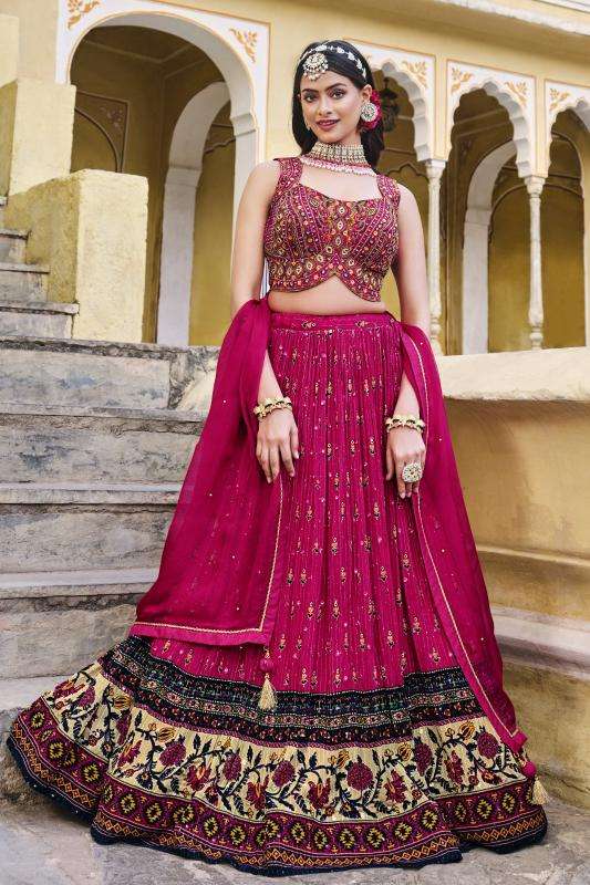 Artriddhs Titliya 01 Chinon Embroidered wholesale mumbai lehenga Choli  wholesale market online