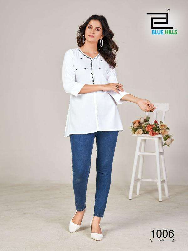 Blue Hills Flash short Kurti wholesalers in Kutch