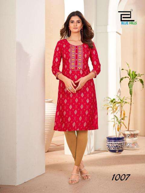 Blue Hills Royal Queen kurti wholesalers surat