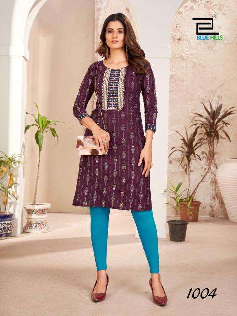 Blue Hills Royal Queen kurti wholesalers surat