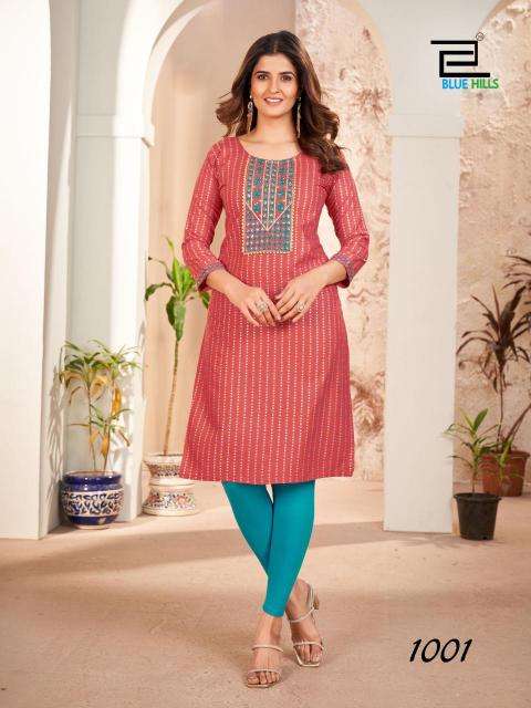 Blue Hills Royal Queen kurti wholesalers surat