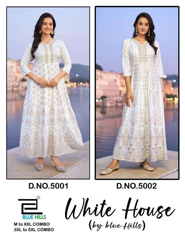 Blue Hills White House Vol 1 kurti wholesaler in surat