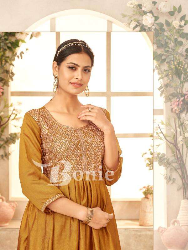 Bonie Jivika Party wear kurtis wholesale in Ahmedabad