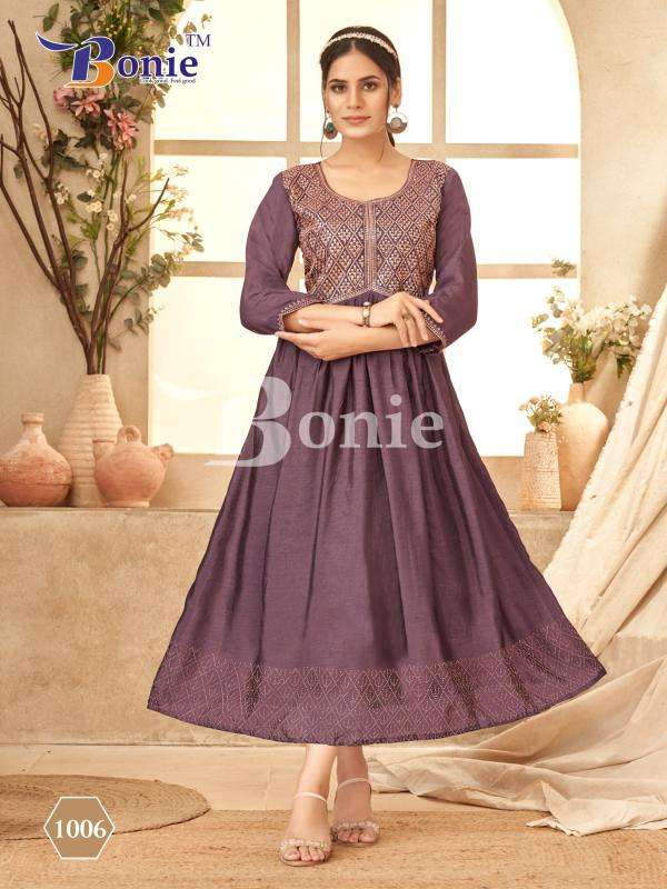 Bonie Jivika Party wear kurtis wholesale in Ahmedabad