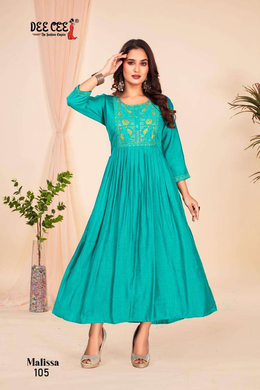 Deecee Malissa Wholesale anarkali kurtis