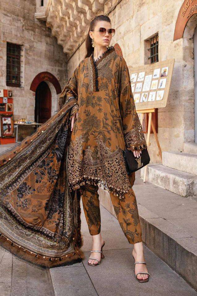 Deepsy Maria B MPrint 24 Vol 4 Ciffon Dupatta surat salwar kameez wholesale online