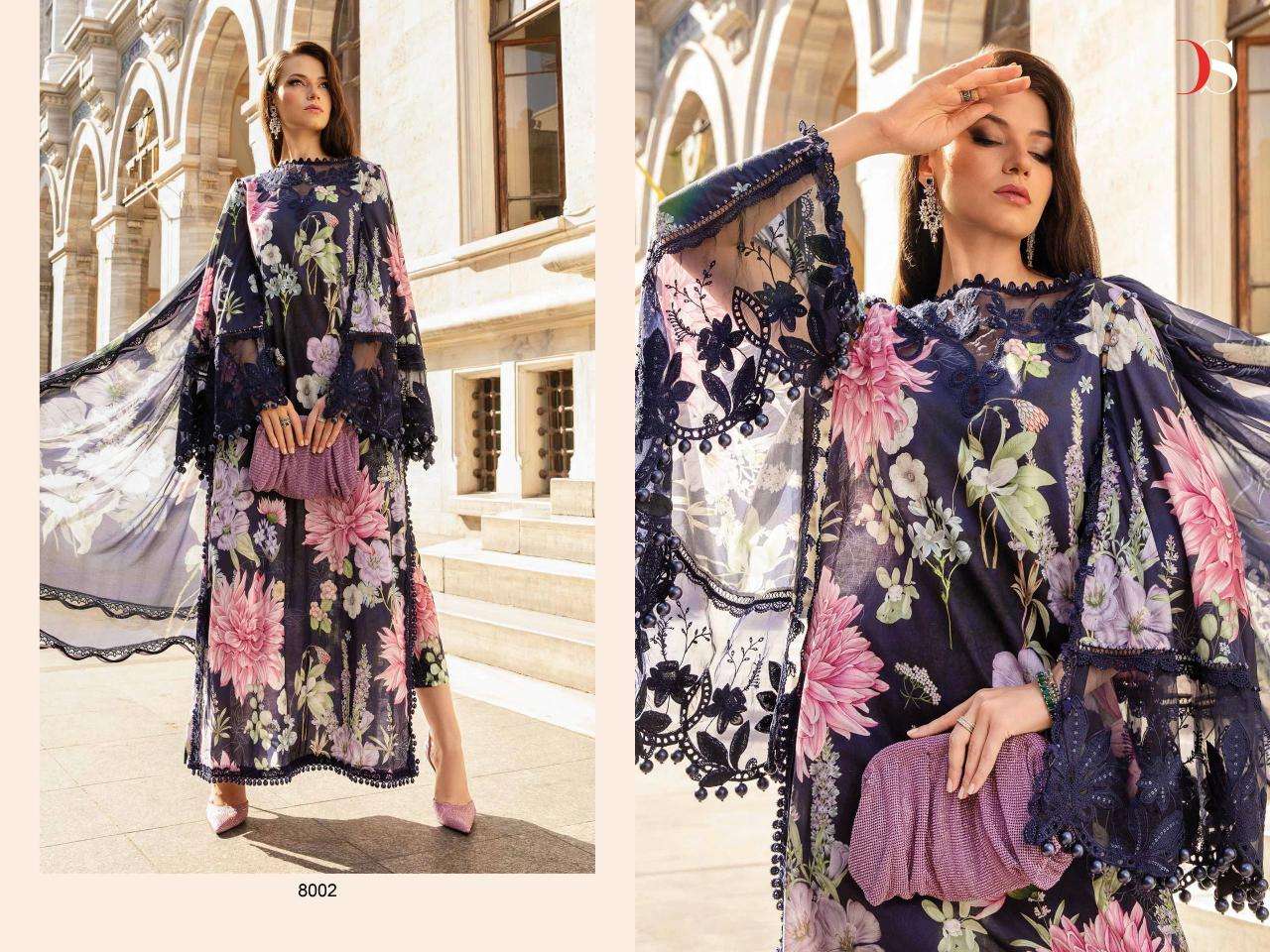 Deepsy Maria B MPrint 24 Vol 4 Ciffon Dupatta surat salwar kameez wholesale online