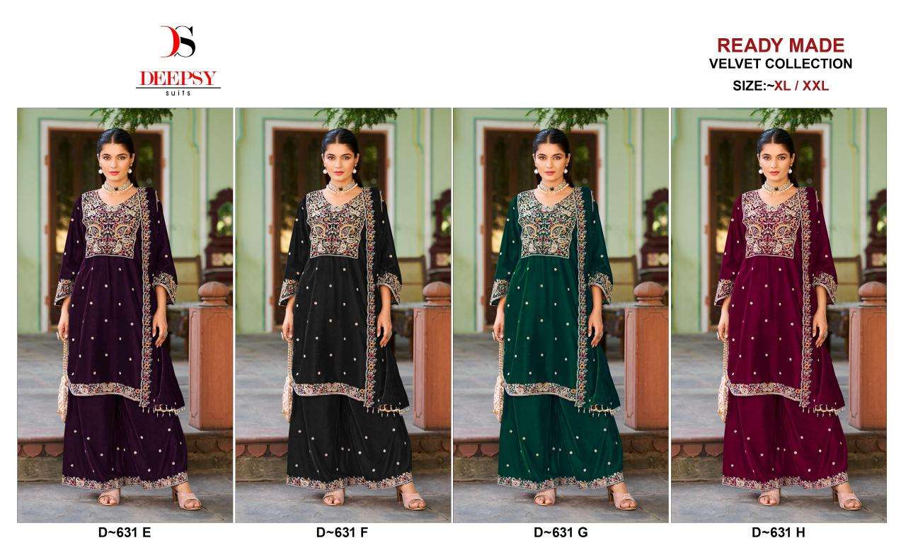 Deepsy Suits 631 EFGH  Wholesale Salwar Suits in Gujarat