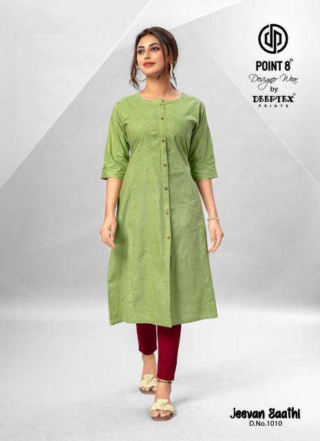 Deeptex Jeevan Sathi Vol 1 Catalog Kurtis from Gujarat