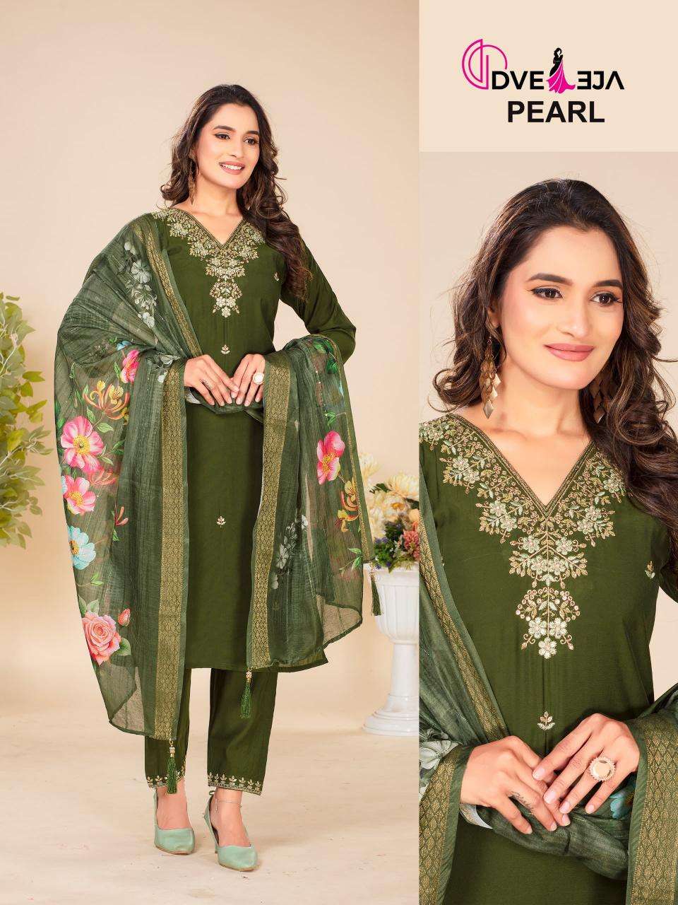 Dveeja Pearl Kurti sets bulk suppliers in Ahmedabad