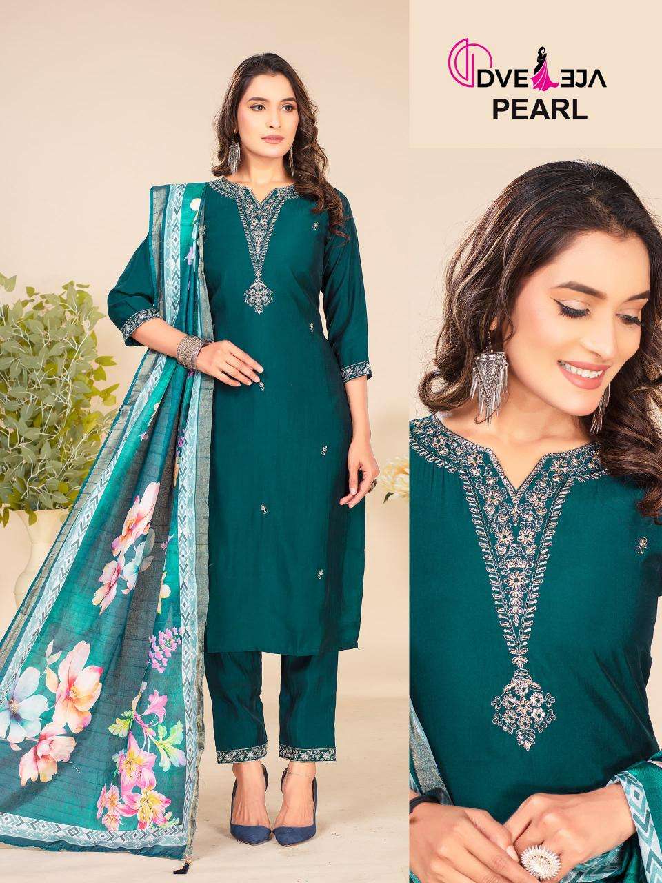 Dveeja Pearl Kurti sets bulk suppliers in Ahmedabad