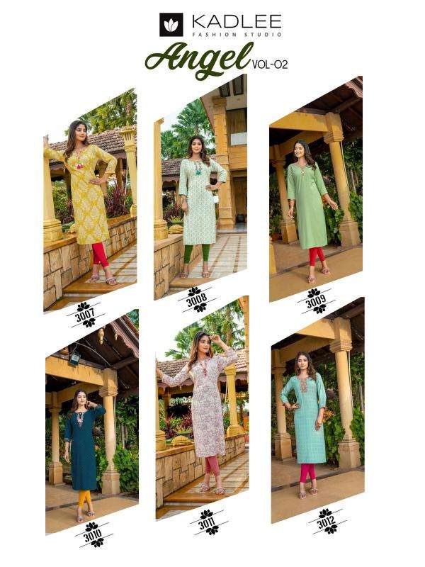 Kadlee Angel Vol 2 Formal Kurtis Ahemdabad