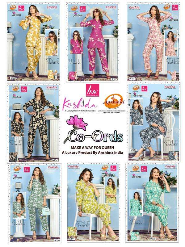 Kashida Co-Ords Vol 1 kurtis wholesale