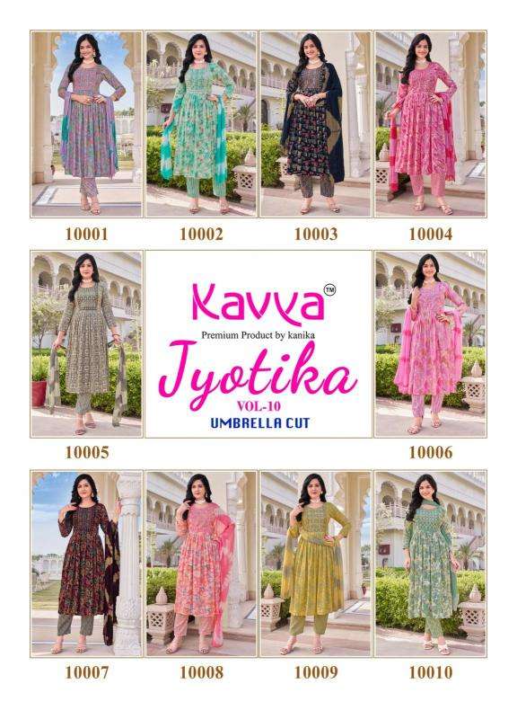 Kavya Jyotika Vol 10 wholesale kurti market