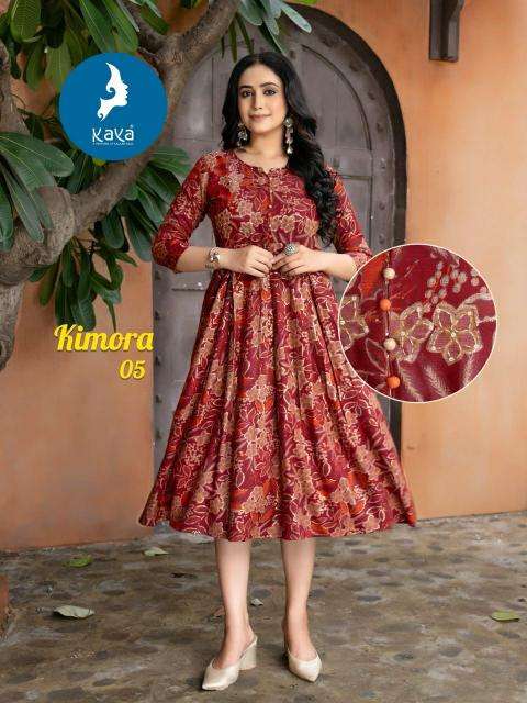 Kaya Kimora Kurti distributor in Surat