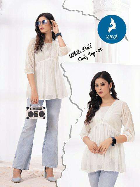 Kaya White field Western Wear suppliers in Ahmedabad