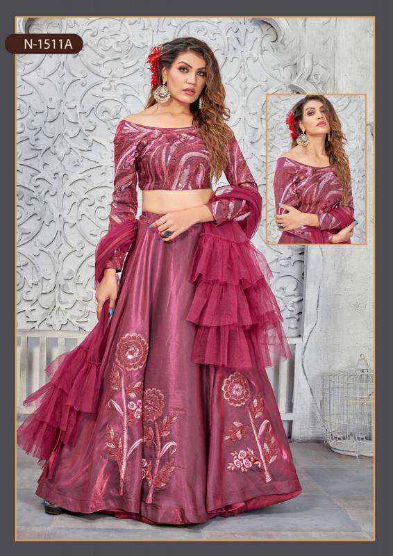 Mahotsav NIMAYA N1500 SERIES BELIZA lehenga choli manufacturers in kolkata