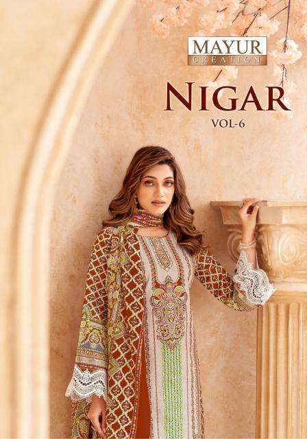 Mayur Nigar Vol-6 Cotton dress materials in Hyderabad