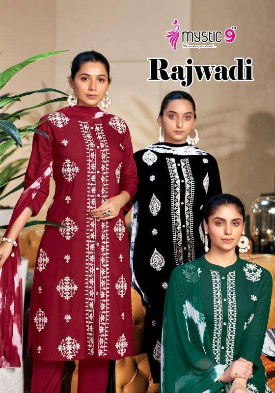 Mystic 9 Rajwadi Vol 9 kurti wholesale