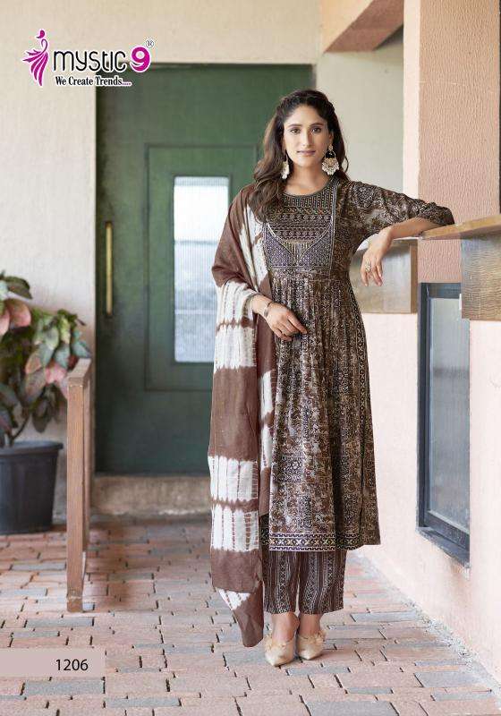 MYSTIC 9 SARA Vol 12 Kurtis Exporters Gujarat