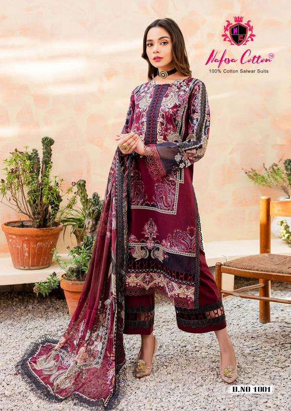 Nafisa Saniya Vol-01 Wholesale unstitched dress materials