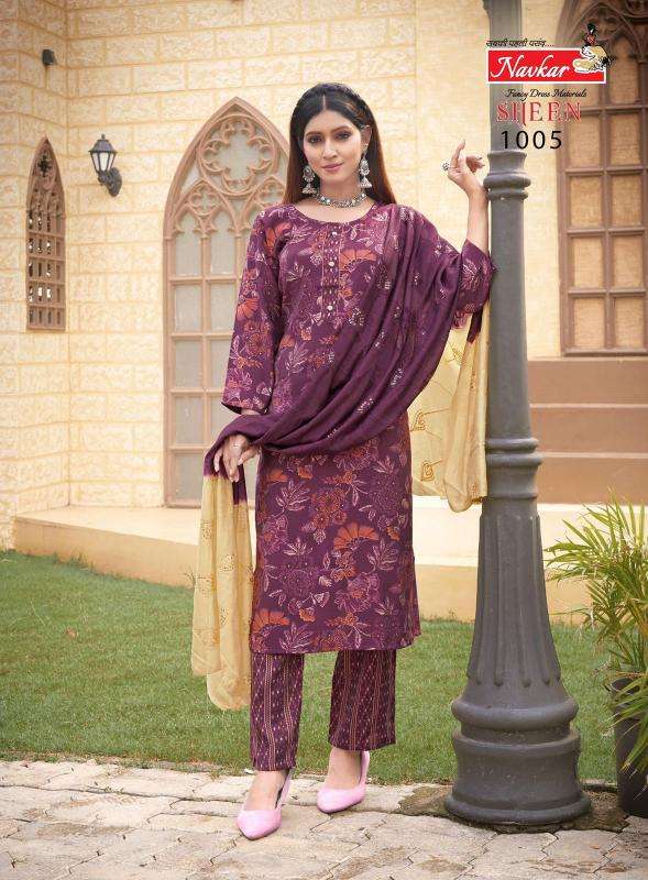 Navkar Sheen Vol 3 kurti manufacturers in ahmedabad