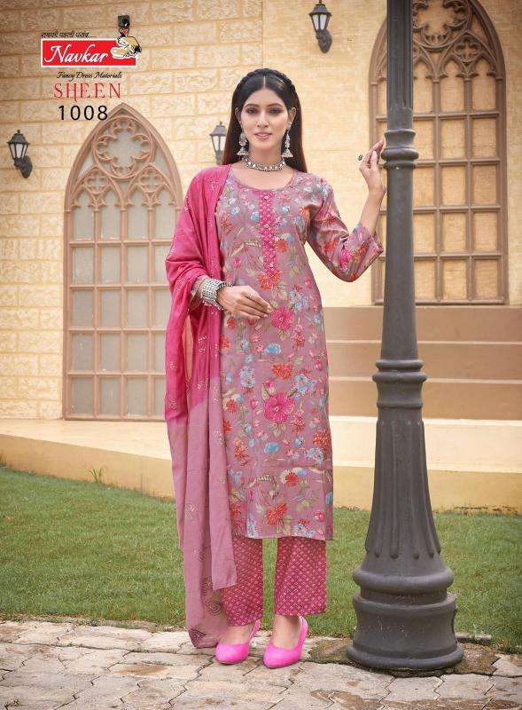 Navkar Sheen Vol 3 kurti manufacturers in ahmedabad