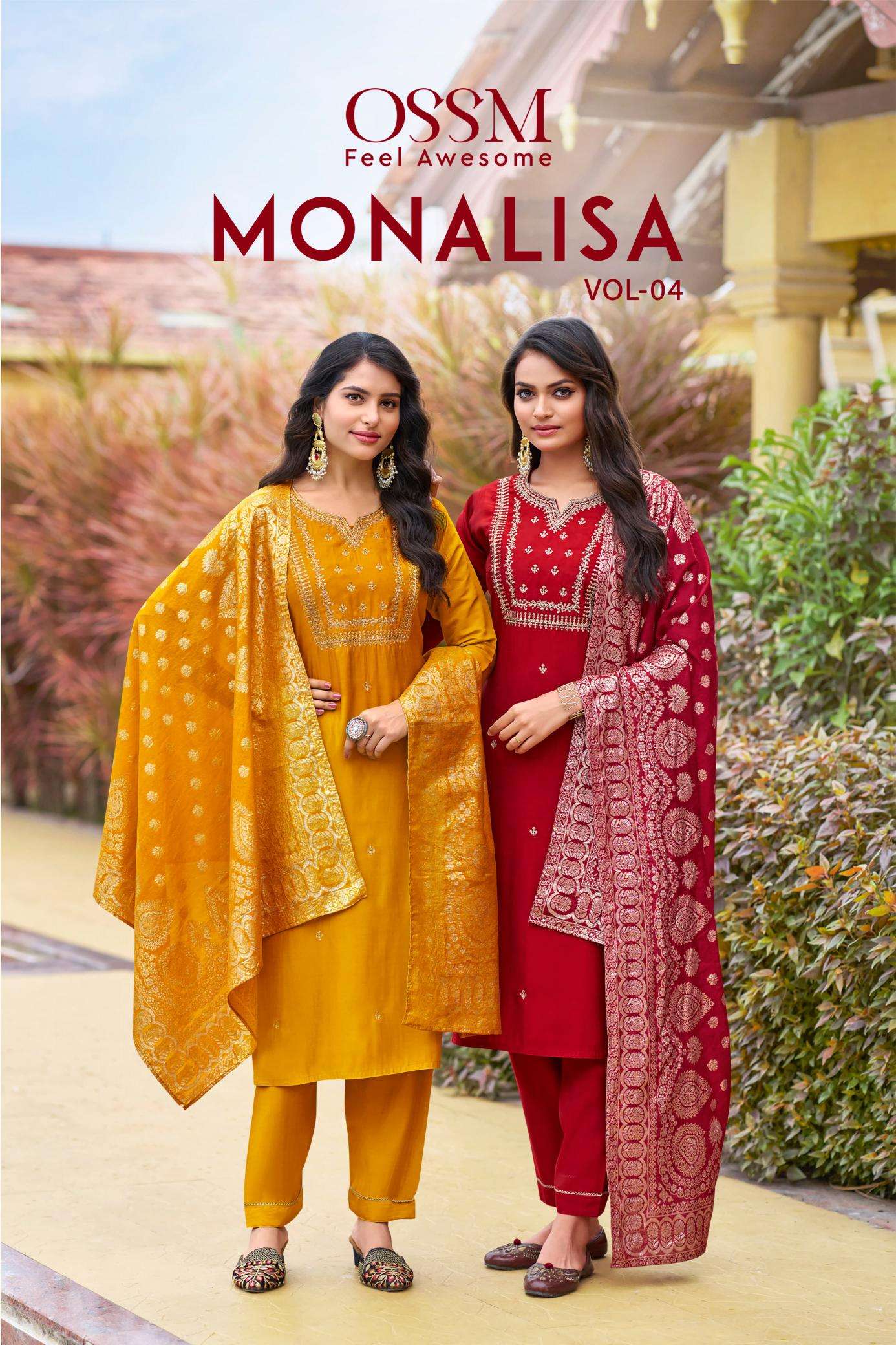 Ossm Monalisa Vol 4 online wholesale kurti shopping