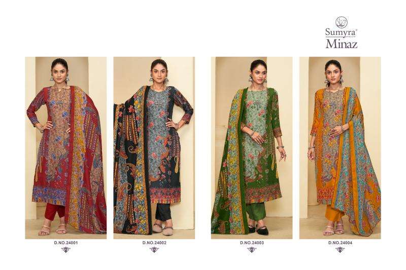 Radhika Sumyra Minaz dress materials wholesale in Ahmedabad