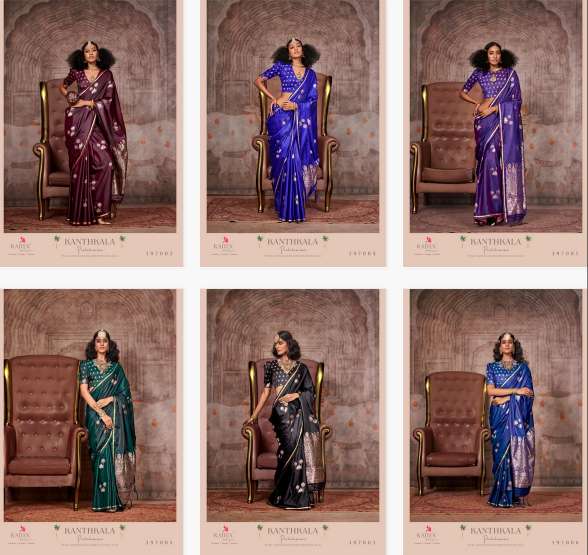 Rajtex Kanthkala  Surat fancy saree wholesale