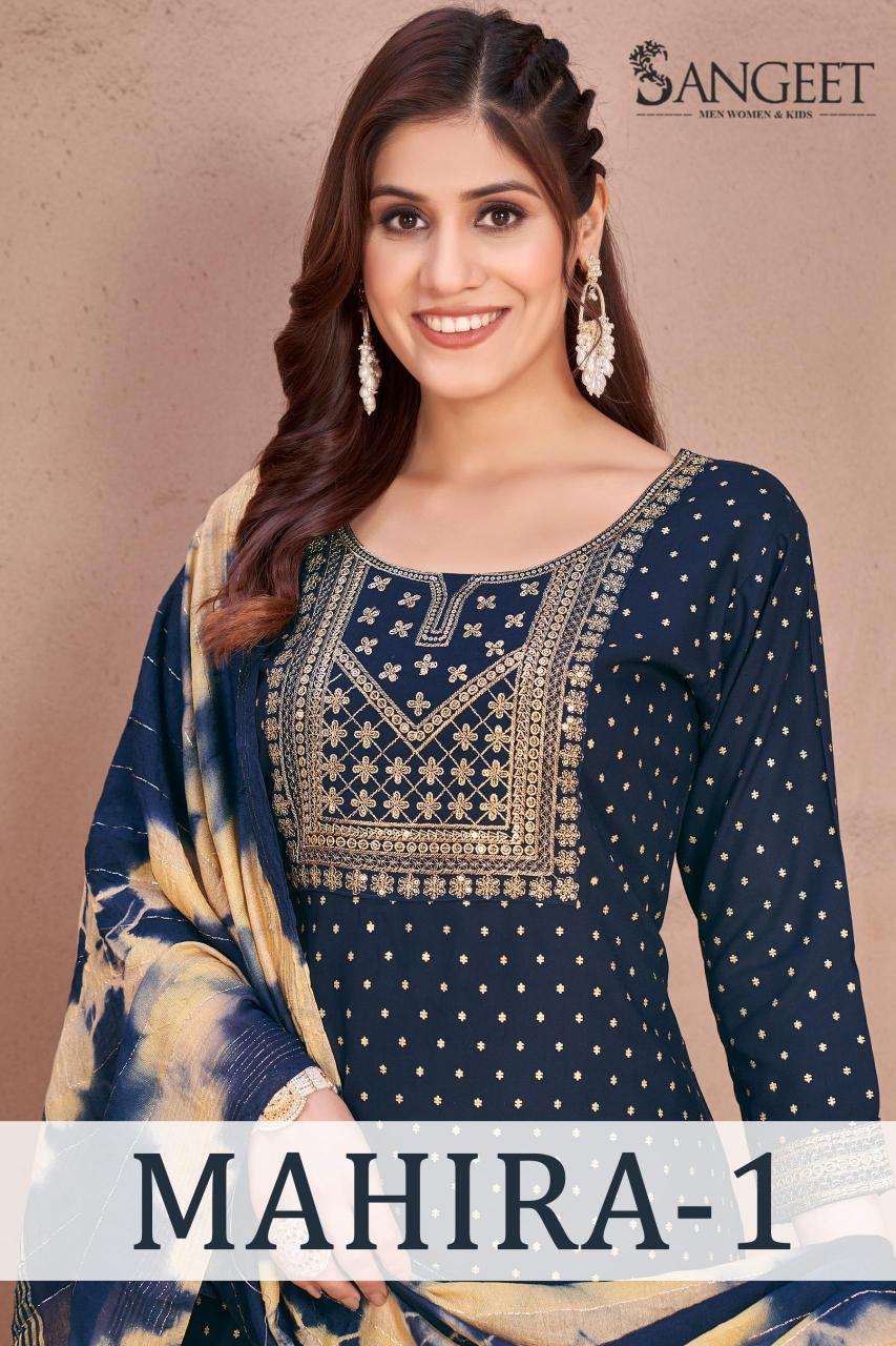 Sangeet Mahira Vol 1 Wholesale Kurti suppliers in Anand