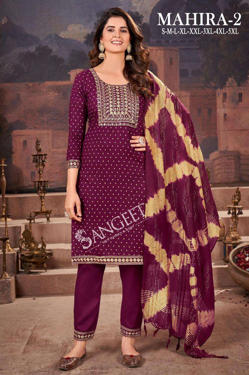 Sangeet Mahira Vol 2 Wholesale Kurti manufacturers in Surat