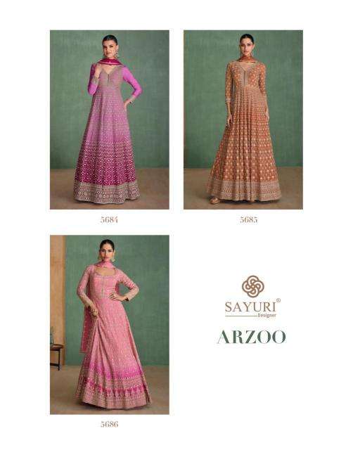 Sayuri Arzoo Gown Designer kurti wholesale in surat