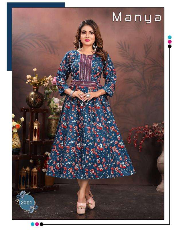 TRENDY MANYA VOL.0.2.1 surat kurti wholesale market