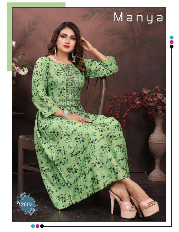 TRENDY MANYA VOL.0.2.1 surat kurti wholesale market