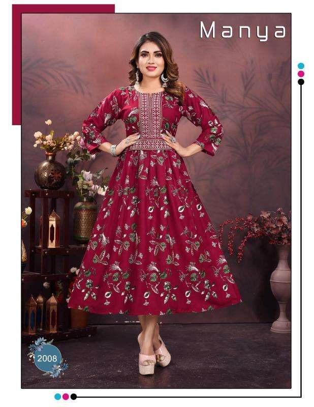 TRENDY MANYA VOL.0.2.1 surat kurti wholesale market