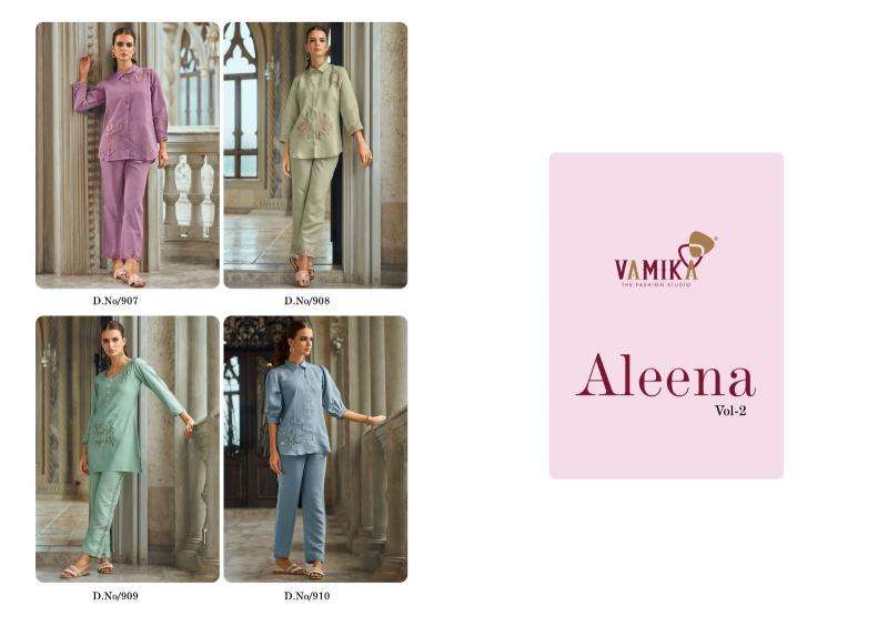 Vamika Aleena Vol 2 Co-Ord Set wholesale kurti manufacturers in mumbai