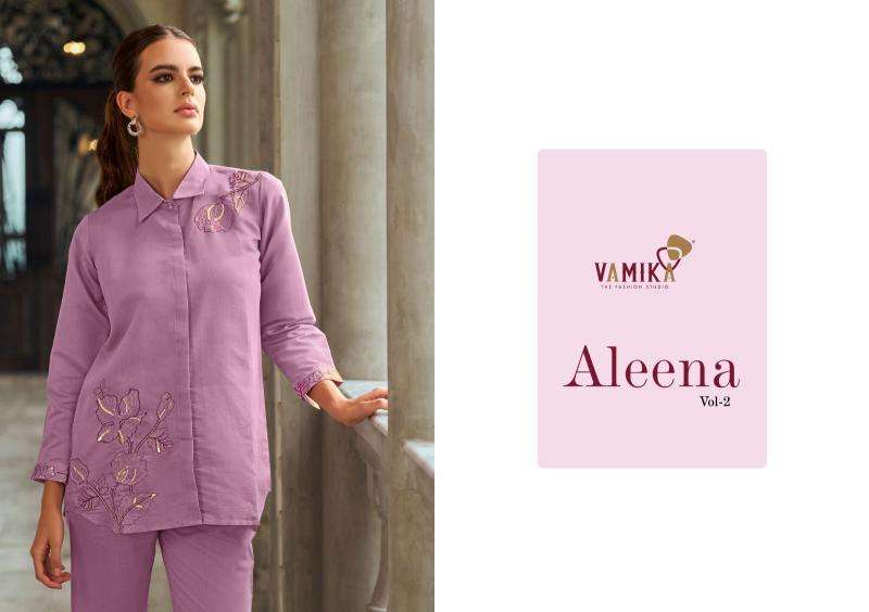 Vamika Aleena Vol 2 Co-Ord Set wholesale kurti manufacturers in mumbai