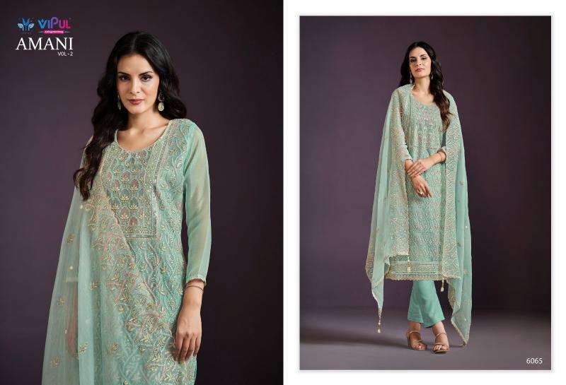 Vipul Amani Vol 2 pakistani wholesale salwar kameez in karachi