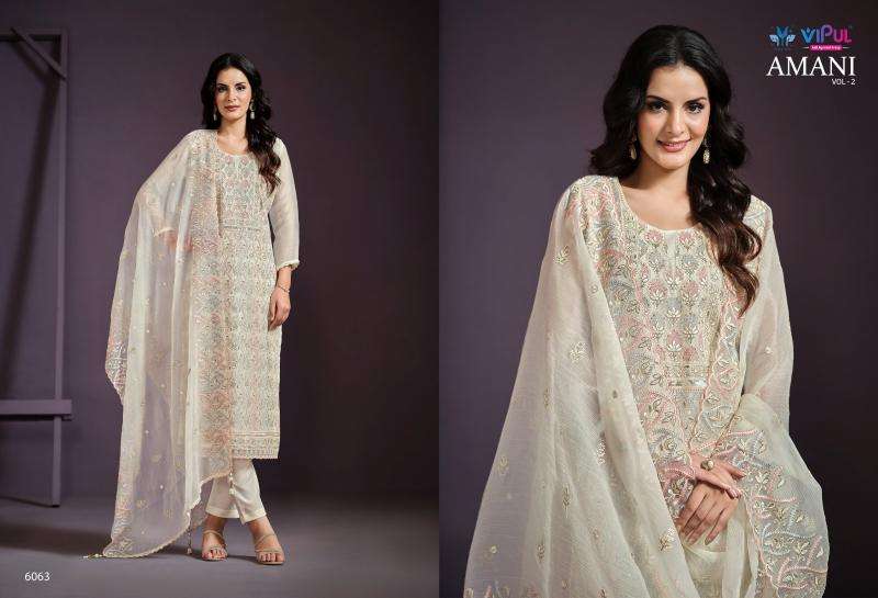 Vipul Amani Vol 2 pakistani wholesale salwar kameez in karachi