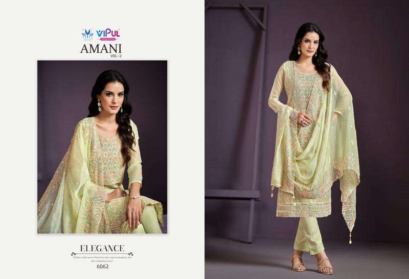 Vipul Amani Vol 2 pakistani wholesale salwar kameez in karachi