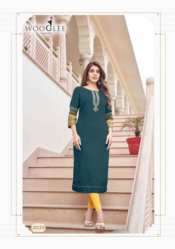 WOOGLEE Salonee Vol 7 Kurti manufacturers in Gujarat