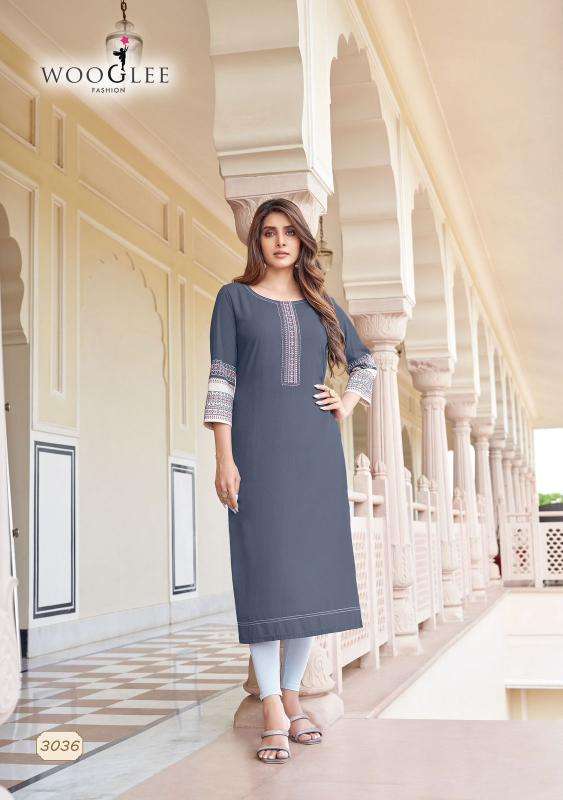 WOOGLEE Salonee Vol 7 Kurti manufacturers in Gujarat